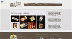 Desktop Screenshot of lajebonita.com.br